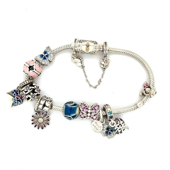 Gorgeous Pandora Charms & Bracelet Set - Picture 1 of 7